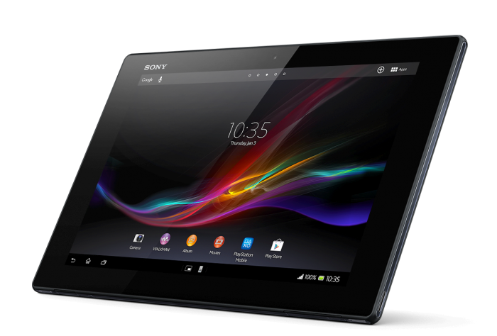 Xperia Tablet Z ������ ����� ������ � ������